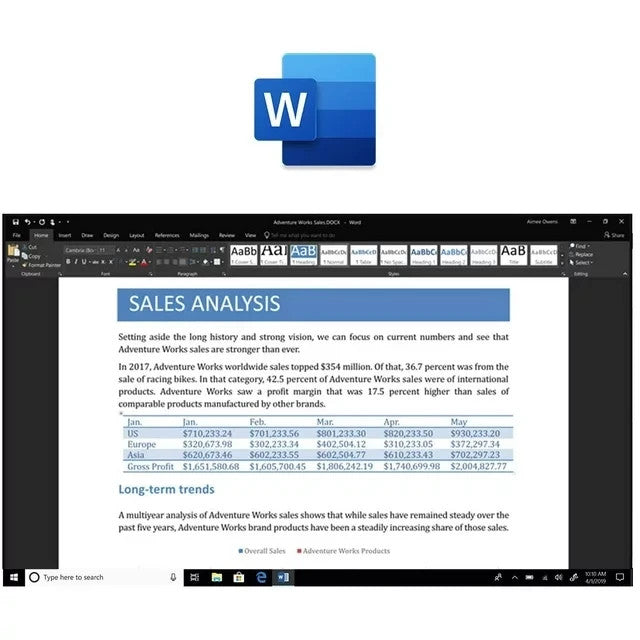 Microsoft Office Home and Business 2019 for Mac